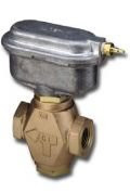 Johnson Controls VG7241ES +3801D Globe Valve with V-3801 Compact Pneumatic Actuator, Brass Trim