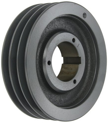 Browning 3TB80 Split Taper Sheave, Cast Iron, 3 Groove, A or B Belt, Uses Q1 Bushing