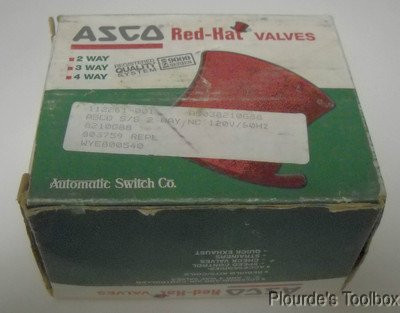 ASCO 8210G88 Power Technologies 3/4in 120V SS Air/Water/Oil 0 Lb Min 150