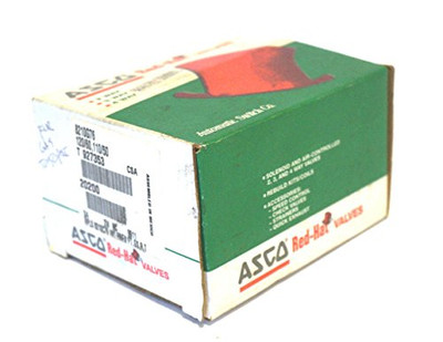 ASCO 8210G76 "3/4""N/C 0/50#GasShutoffVlv "3/4""N/C 0/50#GasShutoffVlv