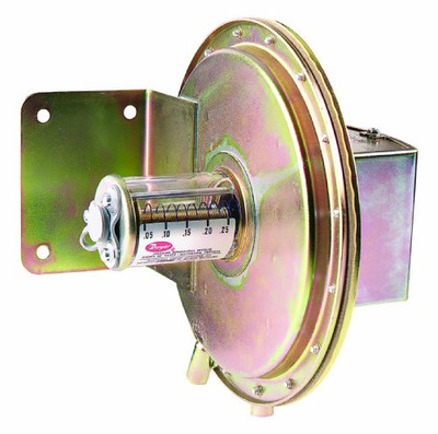 Dwyer Instruments 1638-10 Dwyer Series 1630 Large Diaphragm Differential Pressure Switch with Conduit, Range 0.20-1.0"WC