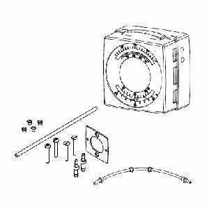 SCHNEIDER ELECTRIC 2211-012 2211012 Pneu Stat1 Pipe Da w/Tubing Reducer/Tubi