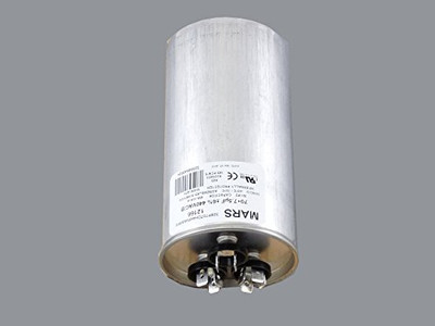 MARS 12166 70/7.5MFD 440V Rnd Run Cap. 70/7.5MFD 440V Rnd Run Cap.