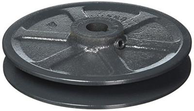 Browning 1VP56X5/8 Variable Pitch Sheave, 1 Groove, Finished Bore, Cast Iron Sheave, for 3L, 4L or A, 5L or B Section Belt