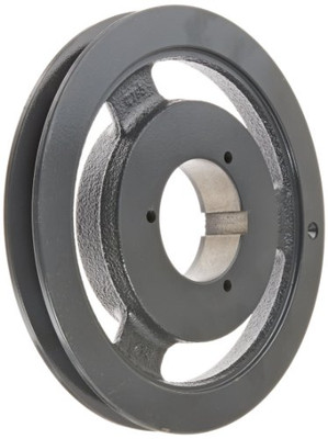 Browning 1B5V86 Split Taper Sheave, Cast Iron, 1 Groove, A, B or 5V Belt, Uses B Bushing