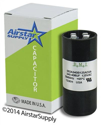 MARS 11922 340-408MFD 125V Rnd Start Cap. 340-408MFD 125V Rnd Start Cap.