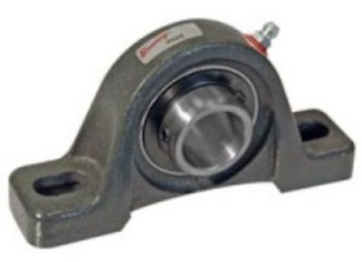 Browning VPS-212 AH Pillow Block Ball Bearing, 2 Bolt, Air Handling Duty, Setscrew Lock, Contact and Flinger Seal, Cast Iron, Inch, 3/4"Bore, 1-5/16" Base To Center Height.