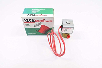 ASCO P8262C2 NEW RED-HAT 120V-AC 1/8 IN NPT SOLENOID VALVE D541177