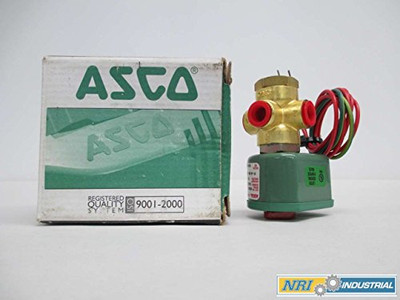 ASCO 8320A9 NEW 120/110V-AC 1/4 IN NPT SOLENOID VALVE D370133