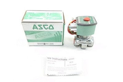 ASCO 8215G23 Power Technologies 1/2" x 3/4" Solenoid Gas Valve, Normally Open