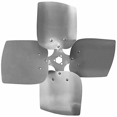 Lau 60558101 4 Blade Heavy Duty Condenser Type Fan Propeller - 18 inch CW with 27 Degree Pitch
