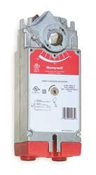 Honeywell MS7520H2208 Damper Actuator, Spring Return, 175 lb. (20 NM), (0)2-10Vdc and Floating Control, Adjustable Start and Span, 2 Internal Switches, 24 Vac +/-20%
