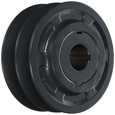 Browning 2VP62X 1 3/8 Variable Pitch Sheave, 2 Groove, Finished Bore, Cast Iron Sheave, for 4L or A, 5L or B, 5V Section Belt