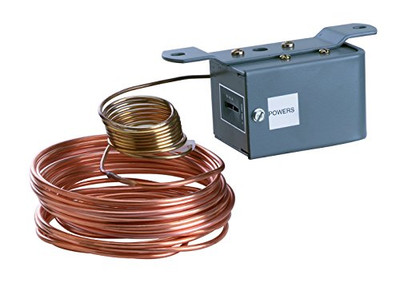 SIEMENS 134-1510 SPDT, Automatic Reset Electric Low Temperature Detection Thermostat, Grey