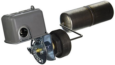 SCHNEIDER ELECTRIC 9037HG38Z20 Square D 9037 Closed-Tank Float Switch with Bushing for Power Circuit, Side Mount, NEMA 1, L Float Position, 90-Deg. Float Rod Angle with 4.5" Offset, Contacts Close on Rise, Viton Packing