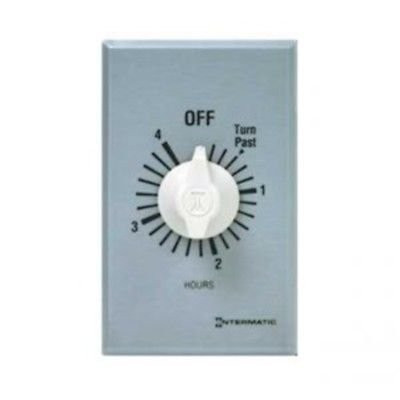 Intermatic FF4H 4HOUR SPST SpringWoundTmrAlum 4HOUR SPST SpringWoundTmrAlum