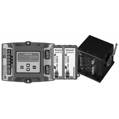 Honeywell YL7220SJ3105 Jade Economizer Y-Pack with direct coupled actuator - Black and White - /U YL7220A7503-1