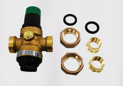 Honeywell DS06-101-SUT-LF Dialset Female NPT Single Union Regulator, Internally Threaded PRV, 3/4"