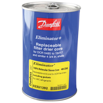 Danfoss 023U1392 DRIER CORE 100% MOLECULAR, Pack of 8