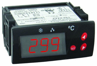 Dwyer Instruments TS2-010 Dwyer Love Series TS2 Digital Temperature Switch, Red Display, 110 VAC Supply Voltage, °F display