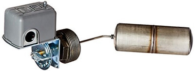 SCHNEIDER ELECTRIC 9037HG33Z20 Square D Closed-Tank Float Switch with Bushing for Power Circuit, Side Mount, NEMA 1, Right Float Position, 45-Deg. Float Rod Angle, Contacts Close on Rise, Viton Packing
