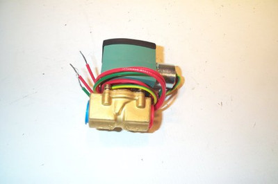 ASCO 8210G202-24V "1/2"" NC 5/150#AirWater Brs 24V"