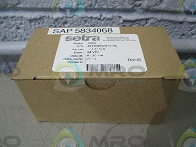 Setra 26410R5WB11T1C DIFFERENTIAL PRESSURE TRANSDUCERNEW IN BOX