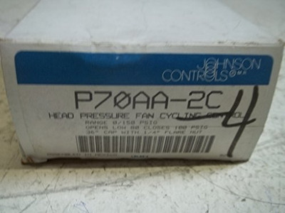 Johnson Controls P70AA-2 HEAD PRESSURE FANCONTROLNEW IN BOX