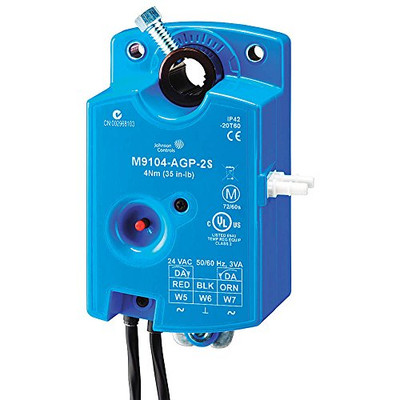 Johnson Controls M9104-AGP-2S ROTARY FLOATING ACTUATOR ROTARY FLOATING ACTUATOR