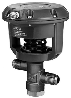 Johnson Controls V-3966-1002 1/2 in. Flare Valve, Two-Way, Push-Down-to-Open, Normally