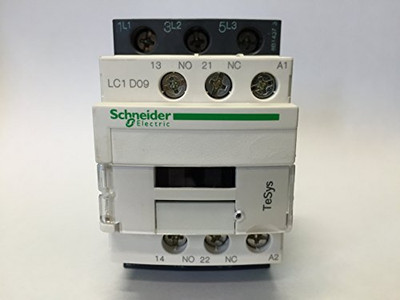 SCHNEIDER ELECTRIC LC1D09G7 -Square D 120V 9A 3P IEC Contactor