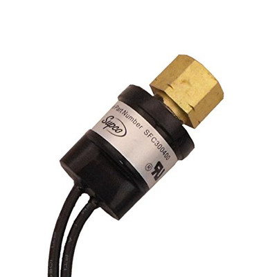 Supco SFC300400 Sealed Unit Parts Company, Inc. () 300 PSI Pressure Switch, Fan Cycling LP