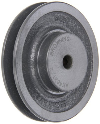 Browning AK46X1 /2 Finished Bore Sheave, 1/2" Bore, Uses 3L, A Belt, 1 Groove