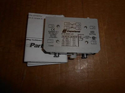 Copeland 912-0001-21 CORPORATION 912000121 1 NO/1 NC FOR 120-360 AMP