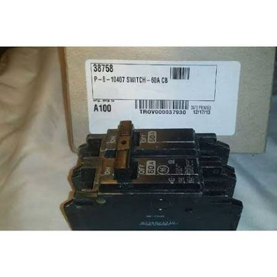Lennox 38758 60A CIRCUIT BREAKER P-8-10407 38758