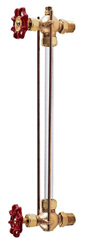 CONBRACO 20-251-00 Industries, Inc. 2025100 1/2" Heavy Pattern Bronze Water Gauge, 5/8" x 12", Composition