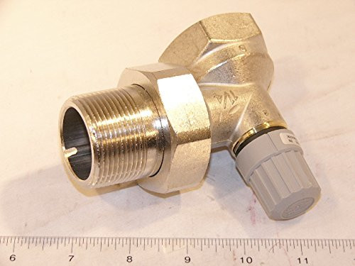 Danfoss 013G-8031 013G8031 RA2000 1-1/4" NPT Angle Radiator Valve Body, Cv 2.8