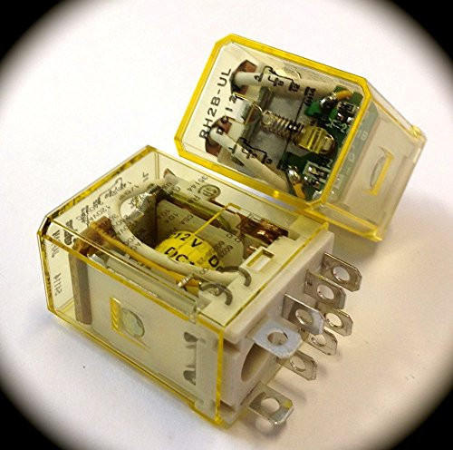 IDEC Relays RH2B-ULDC12V 12Vdc DPDT 10A GenPurp Relay