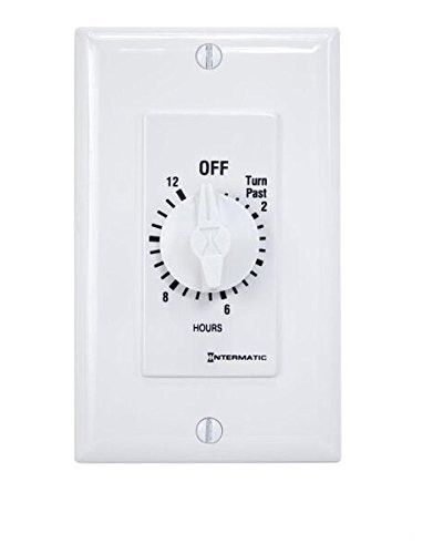 Intermatic FD12HWC 12Hour SPST White SpringWound 12Hour SPST White SpringWound