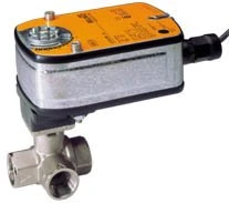 Belimo B313B+LF24-SR | -S US | CCV | 0.5" | 3 Way | 4.7 Cv | w/ Spg Rtn | 24V | 2-10V | SW