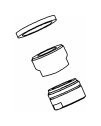 Kohler 1103462-BC Bright Chrome Replacement Aerator Kit, 1.5 GPM 1103462