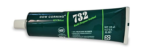 Kirby K-T117 SEALANT, CLEAR SILICONE 4.7 OZ SQUEEZABLE TUBE