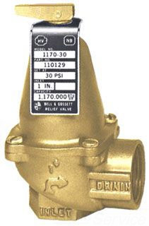 790-30 3/4in 30lb ASME PRV B&G 110121 BELL & GOSSETT XYLEM INC 116562