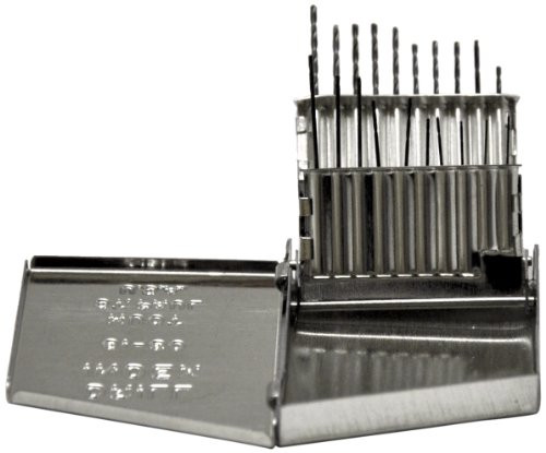 R W THOMPSON INC KNK20KK5 KnKut 20 Piece Jobber Length Drill Bit Set Numbers 61-80