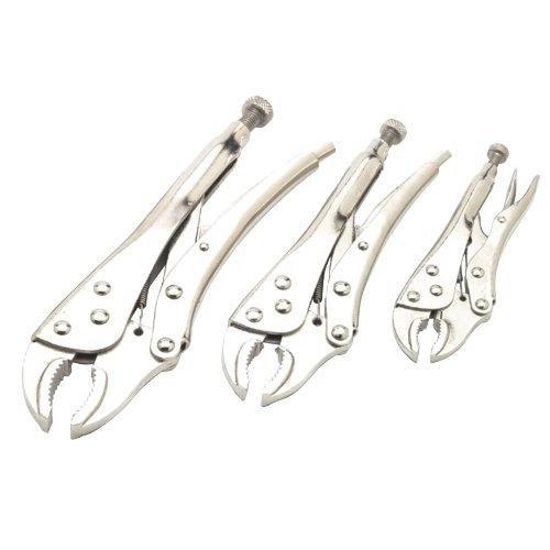 WILMAR WLMW1107DB Performance Tool (W1107DB) 3-Piece Lock Grip Pliers Set