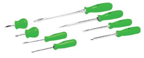 WILMAR WLMW904GN Performance Tool W904GN High Visible Screwdriver Set, 8-Piece