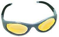 SAS Safety SAS5186 5186 Stinger Silv Frm/Yel Lens
