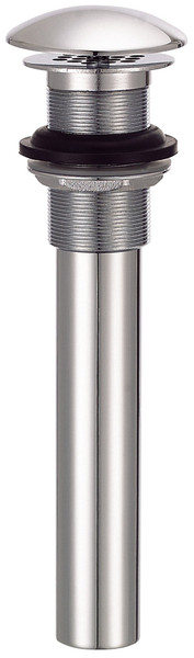 Danze D495082  1-1/2-Inch Drain without Overflow with Cover and Grid Strainer, Chrome