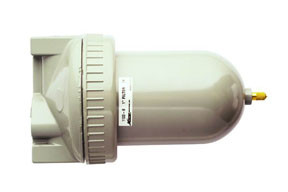 Milton Industries MIL-1122-8 Milton 1" NPT Metal FRL Filter Bowl.