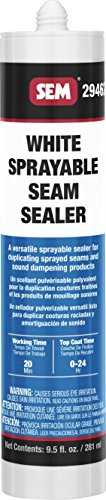 SEM Products SEM-29462 SEM 1K White Seam Sealer, 9.5 oz..
